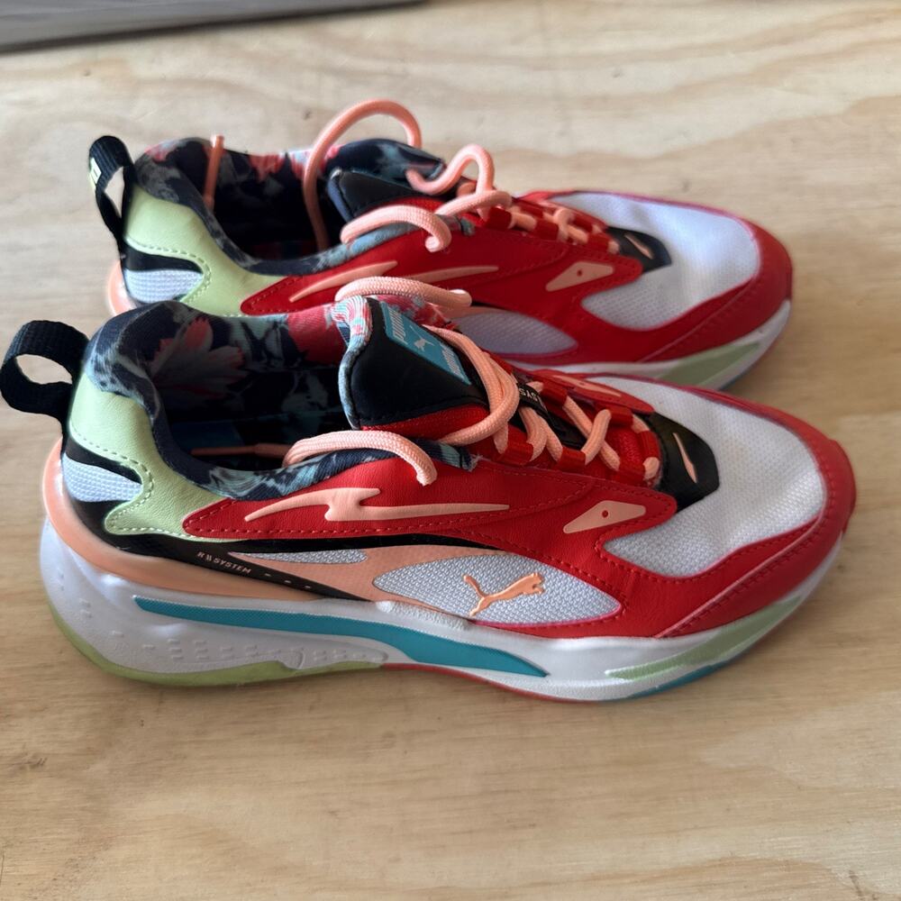 PUMA RS-Fast HF Size 7 Running Athletic Multi Color Woman’s Shoes